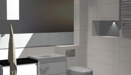 Jak ocieplić białą łazienkę?