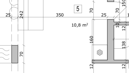 Wygodna kuchnia z 2 wejściami