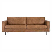 Sofa ze skóry z recyklingu Hunter