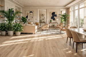 Naturalna elegancja czy nowoczesny kontrast? FertigDeska Dąb Color Alba w roli głównej