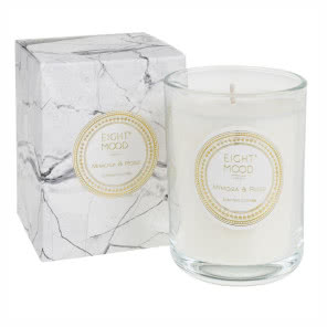 Świeca White Marble (mimoza, róża), EIGHTMOND, 79,90 zł