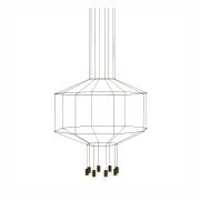 Lampa wisząca Wireflow 0299, Vibia