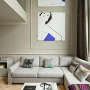 Wnętrza w apartamentowcu Woronicza Qbik projektu...