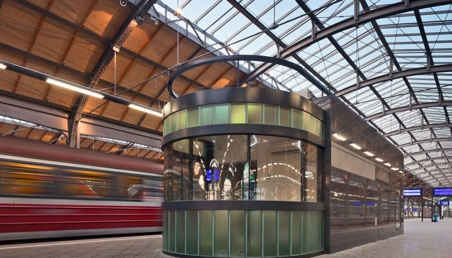 Dworzec Wrocław Główny - prezentacja wnętrza roku 2012