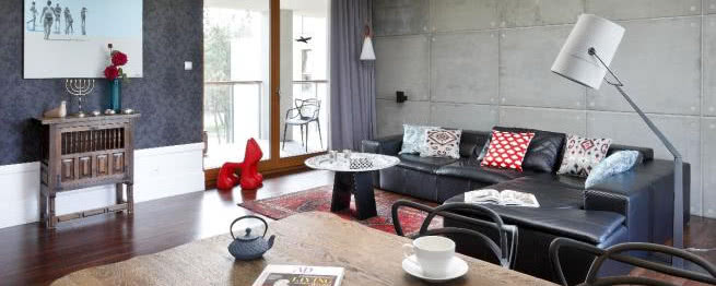 Mieszanie stylów - eklektyczny wystrój mieszkania w Gdańsku