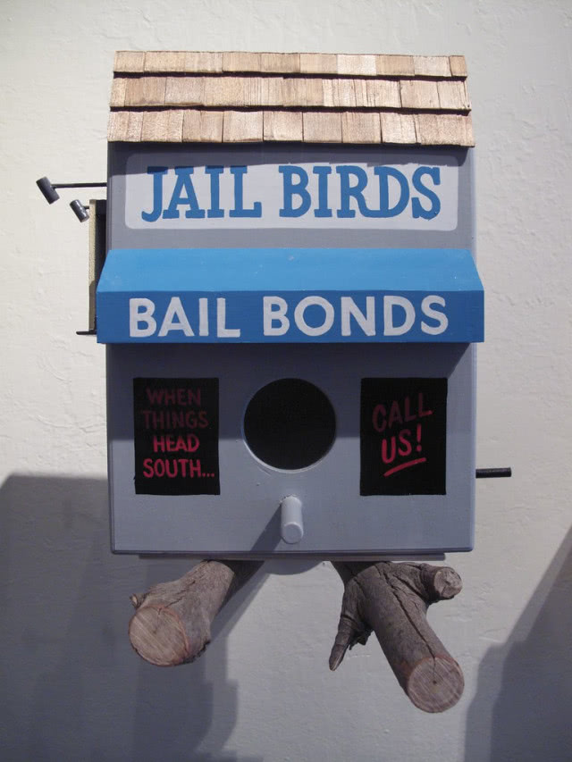 designerski karmnik dla ptaków