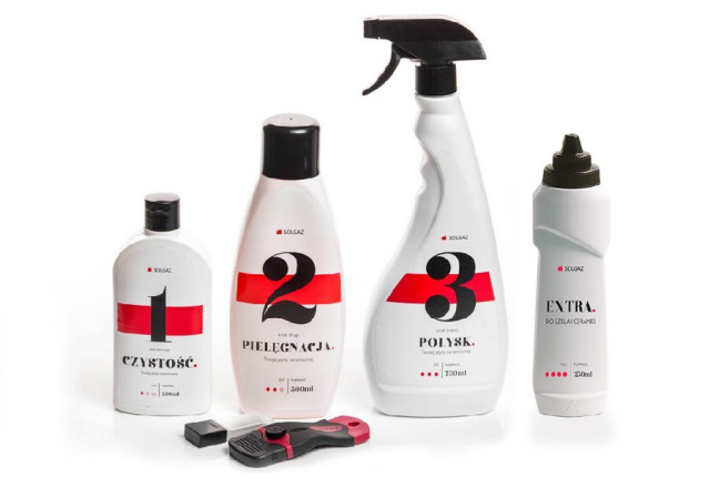 SOLGAZ wprowadził na rynek zestaw do czyszczenia płyt ceramicznych!