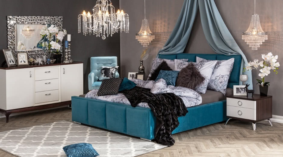 Sypialnia w barokowym stylu? To może się udać!