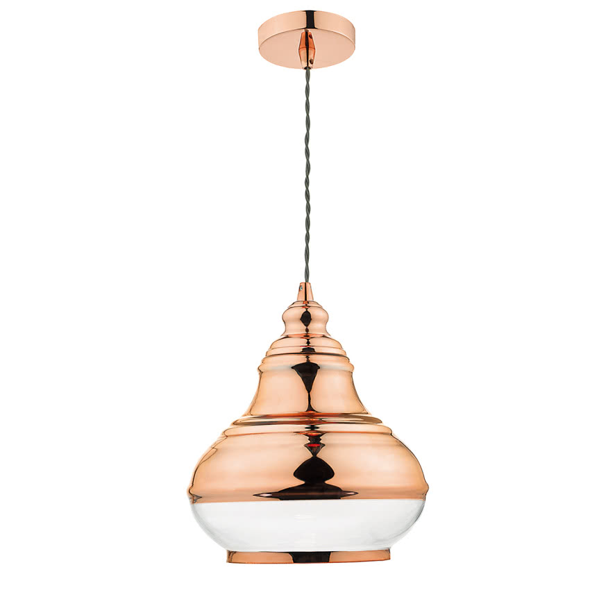 Moda na miedź zaczęła się od lamp. To za ich...