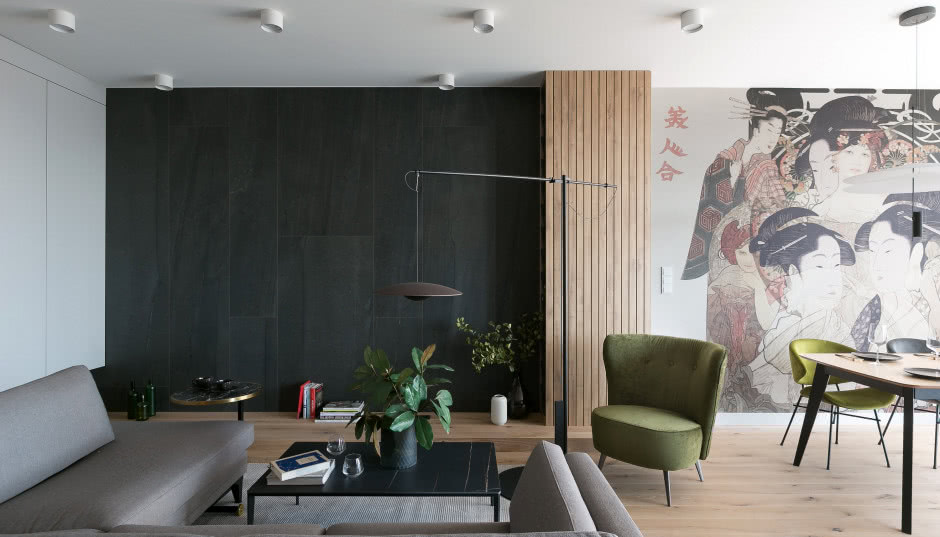 Krakowska kawalerka w japońskim stylu