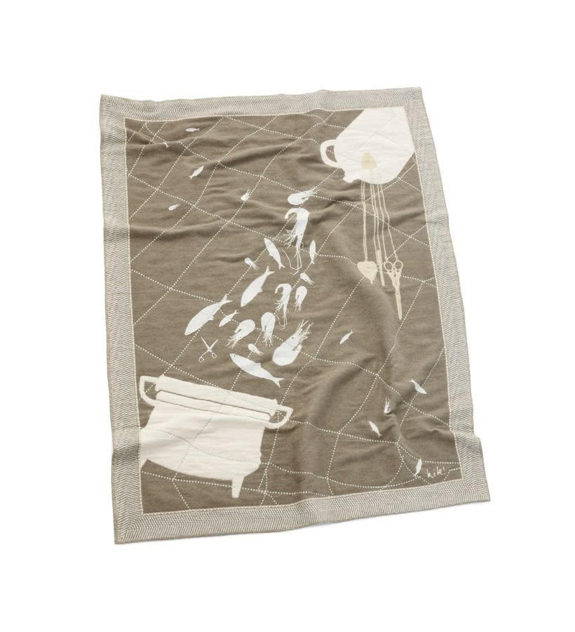 Tradycyjną metodą. Tkanina została...