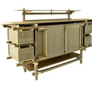 Słynne krzesło Gerrita Rietvelda, podobnie jak...