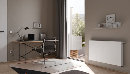 Niska temperatura na zasilaniu i jednocześnie szybkie nagrzewanie - grzejniki x-flair