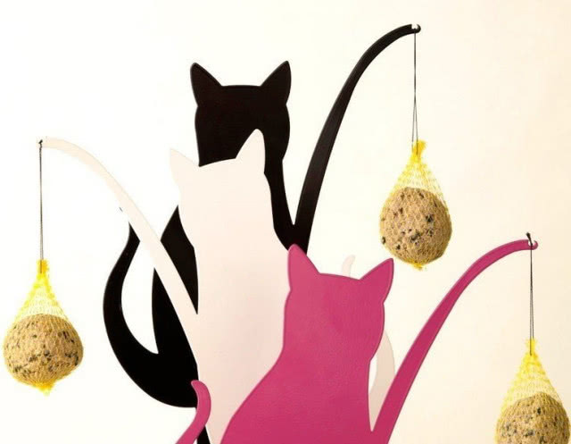 designerski karmnik dla ptaków