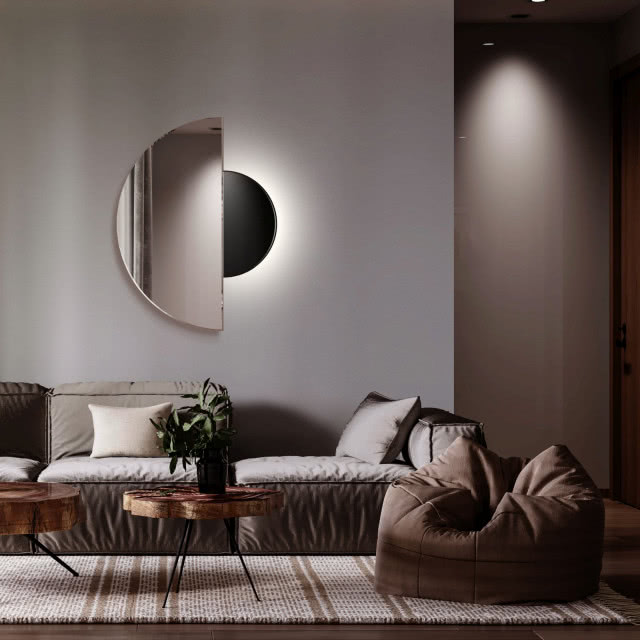 Kolekcja luster Luna, projekt: Aleksandra Giera, produkcja: Giera Design / www.gieradesign.pl