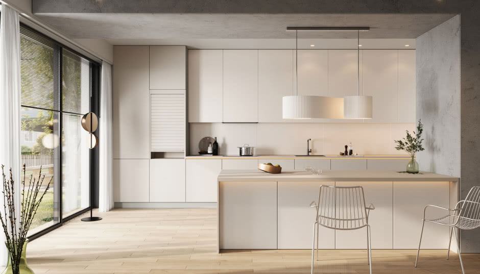 Szkło polimerowe do kuchni - dlaczego warto je wybrać? Nowoczesne fronty mebli kuchennych