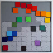 Dilan Gardi - Wodospad, akryl na płótnie, 100...