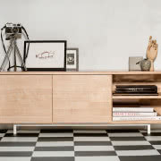 Porost pobrany z lasu i osadzony w dębowej...