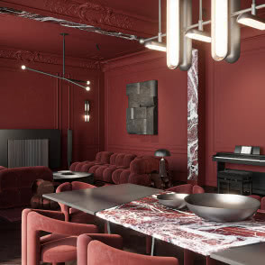 II wyróżnienie - praca Piotra Łucyana z pracowni Art'Up Interiors.