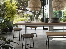 Kolekcja mebli Sinnerlig dla IKEA: taborety, stoliki, lampy, design Ilse Crawford