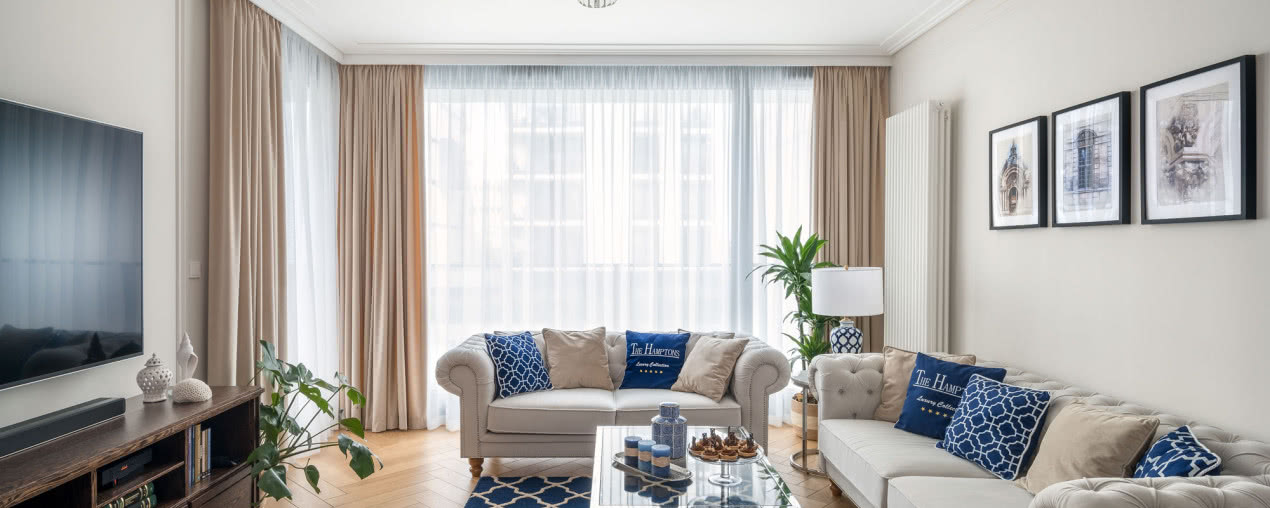 Styl Hampton na warszawskim Żoliborzu! To wnętrze wygląda jak z kadrów filmu!