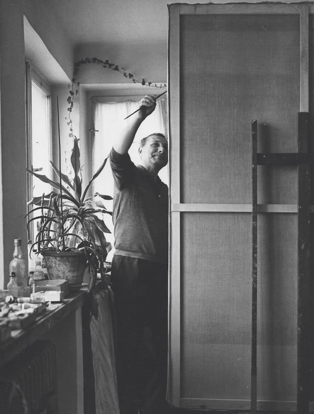 Stefan Gierowski artysta