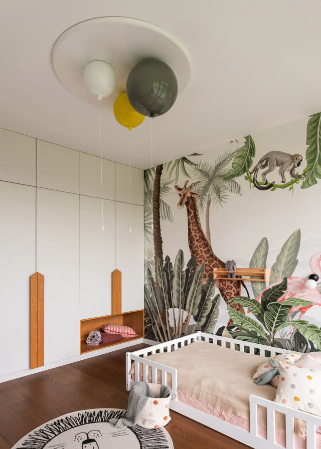 Pokój dzieci egzotyczny