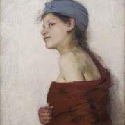 "Autoportret, 1898", wł. Muzeum Narodowe w...