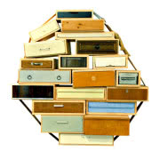 Słynne krzesło Gerrita Rietvelda, podobnie jak...