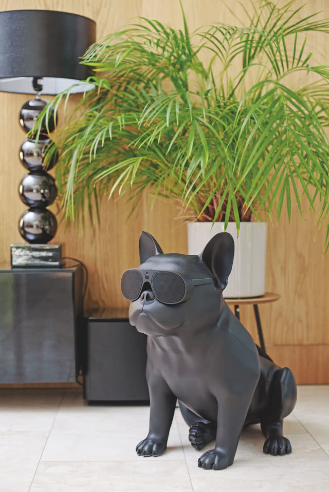 Głośnik w kształcie buldoga