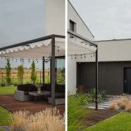 Nowoczesny dom w minimalistycznym stylu. Bryła ma kształt trapezu!