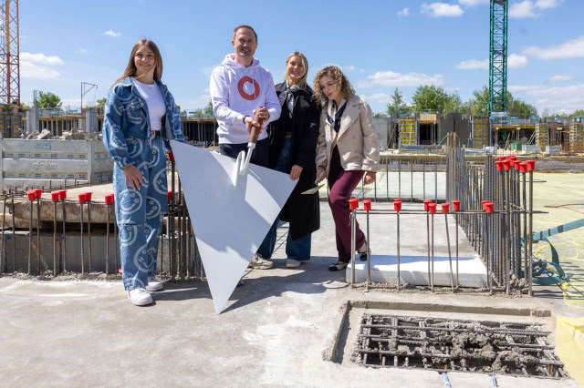 PROFBUD i Lewandowski ruszają z Miastem Mistrzów - olimpijki rozpoczęły budowę 1. etapu