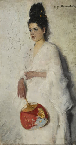 Olga Boznańska "Japonka", 1889