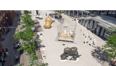 Wystawa rzeźb Sylwestra Ambroziaka na Przystani Sztuki w Poznaniu 