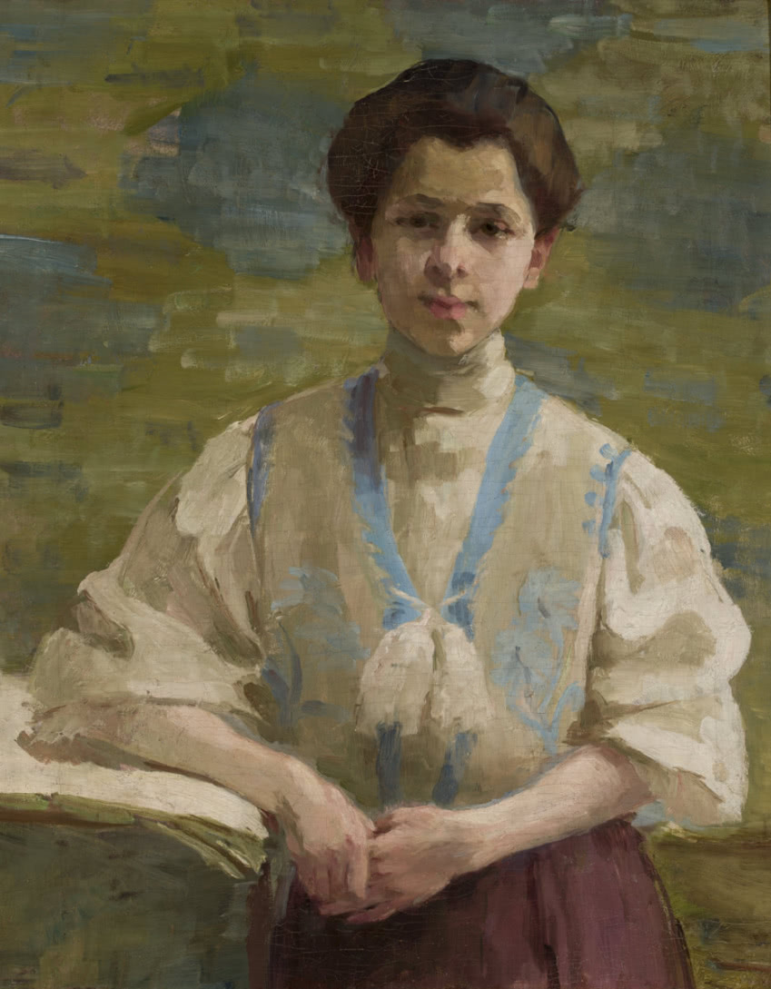 "Autoportret", 1893, wł. Muzeum Narodowe w...