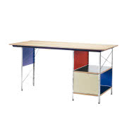 Amari - regał z blatem do pracy, fornir dębowy...