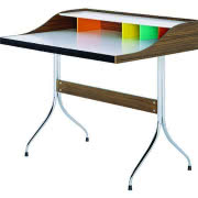 Amari - regał z blatem do pracy, fornir dębowy...