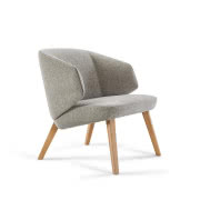 Ławka Scandinavia z podłokietnikami miętowa,...