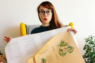 Babka od śmieci, czyli wywiad z Julią Wizowską