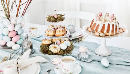Wielkanocny stół - dobór zastawy stołowej i dekoracji