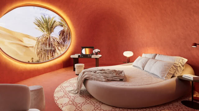 OAZIS HOUSE dom na pustyni projektu Robert Majkut Design