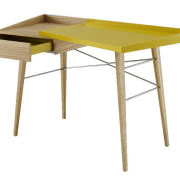 Amari - regał z blatem do pracy, fornir dębowy...