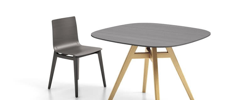 Emma - designerski stół, krzesła i hokery