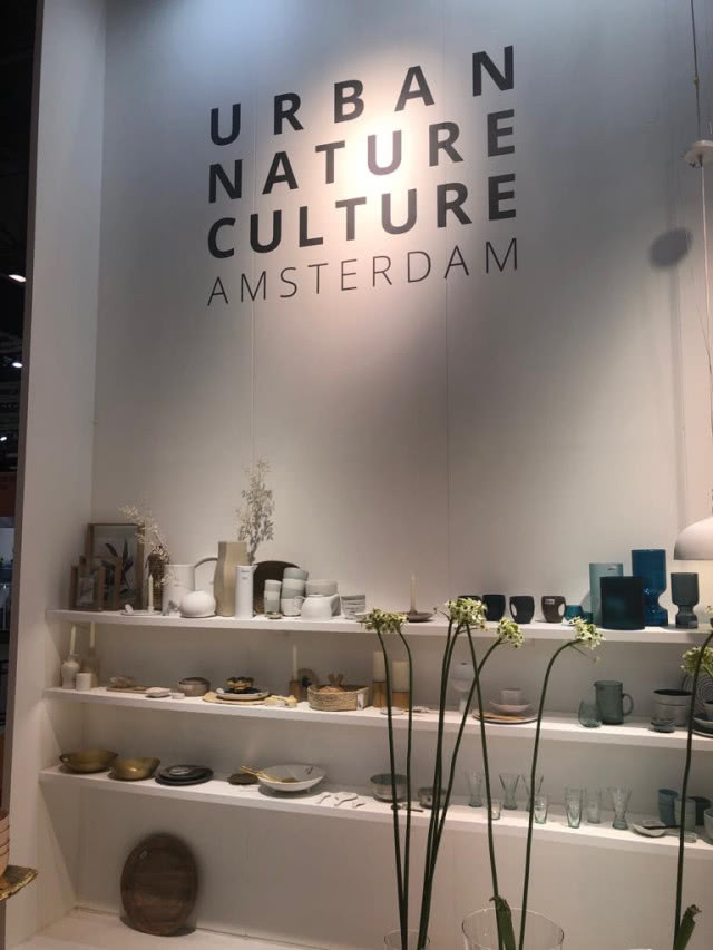 Stoisko Urban Nature Culture na targach w Paryżu.