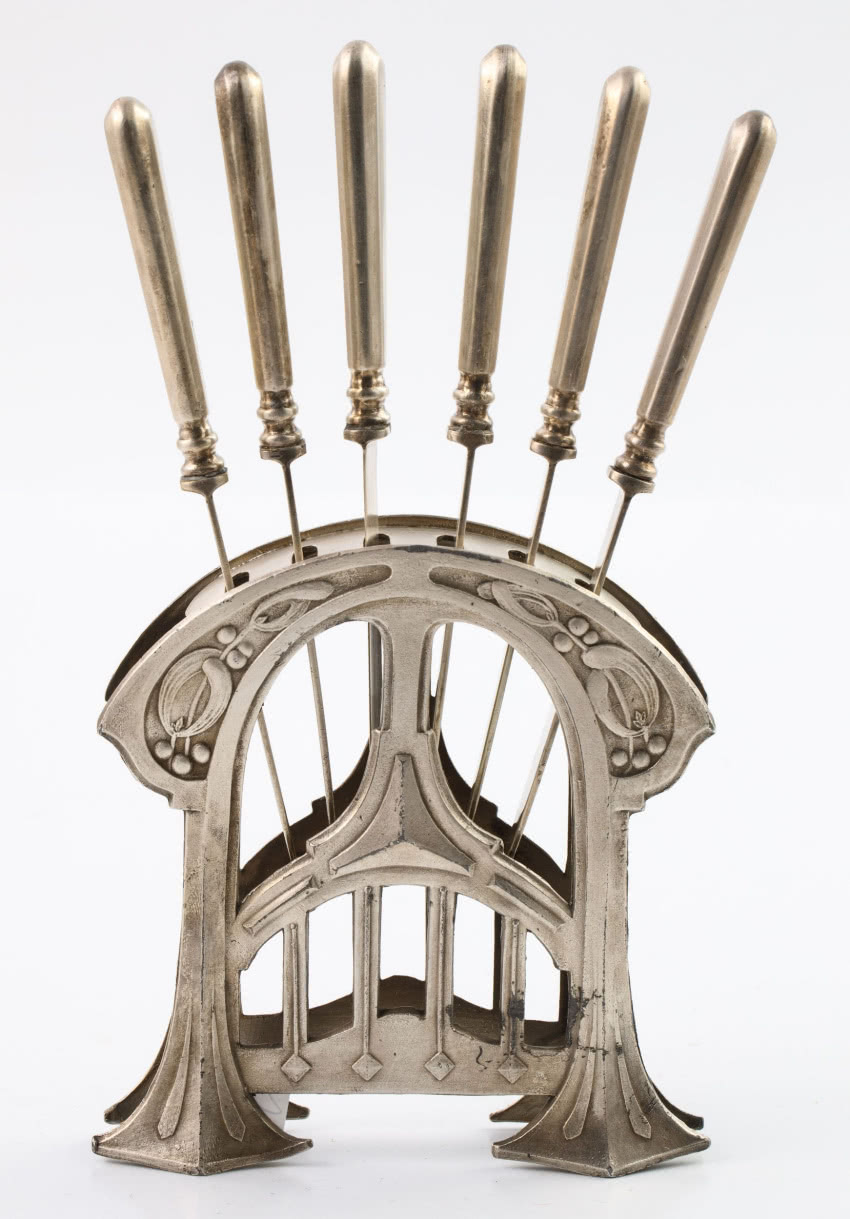 Nożyki do owoców z podstawką, Polska, Warszawa,...