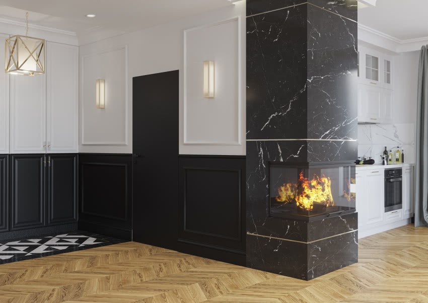 Model drzwi: SARA PRO, dekor: czarny mat