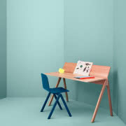 Amari - regał z blatem do pracy, fornir dębowy...