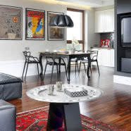 Mieszanie stylów - eklektyczny wystrój mieszkania w Gdańsku