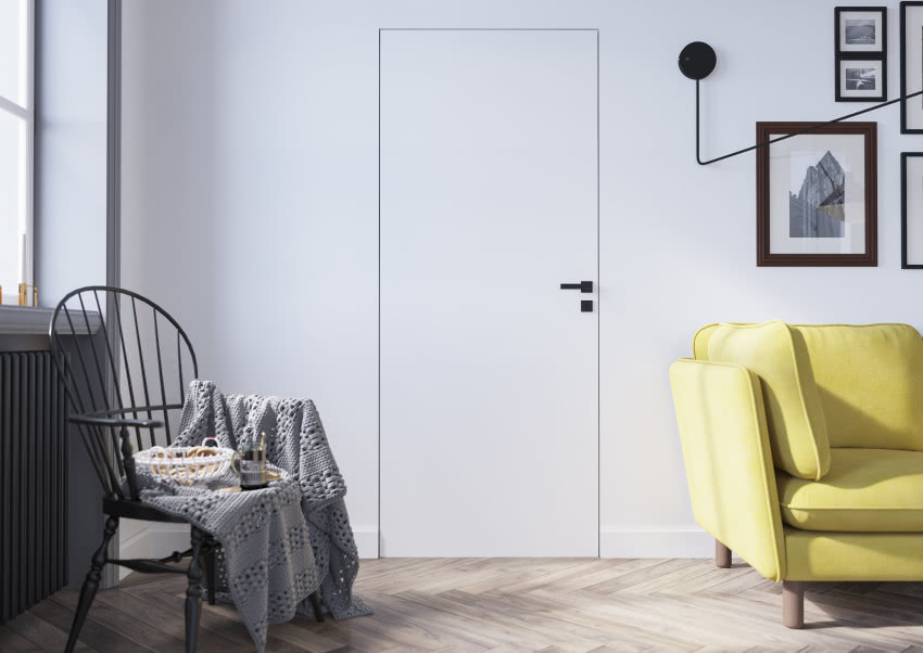 Model drzwi: SARA PRO, dekor - biały mat.