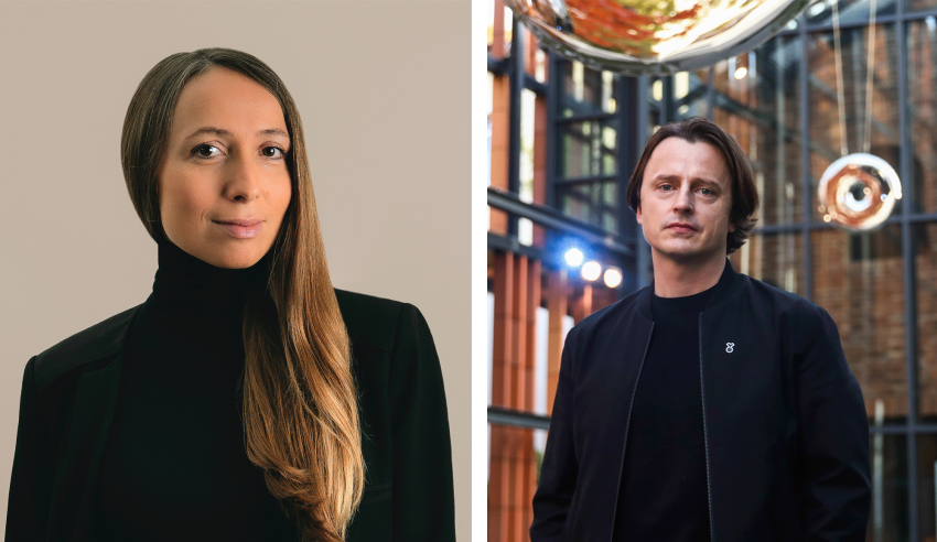 Od lewej: Maja Ganszyniec, Oskar Zięta